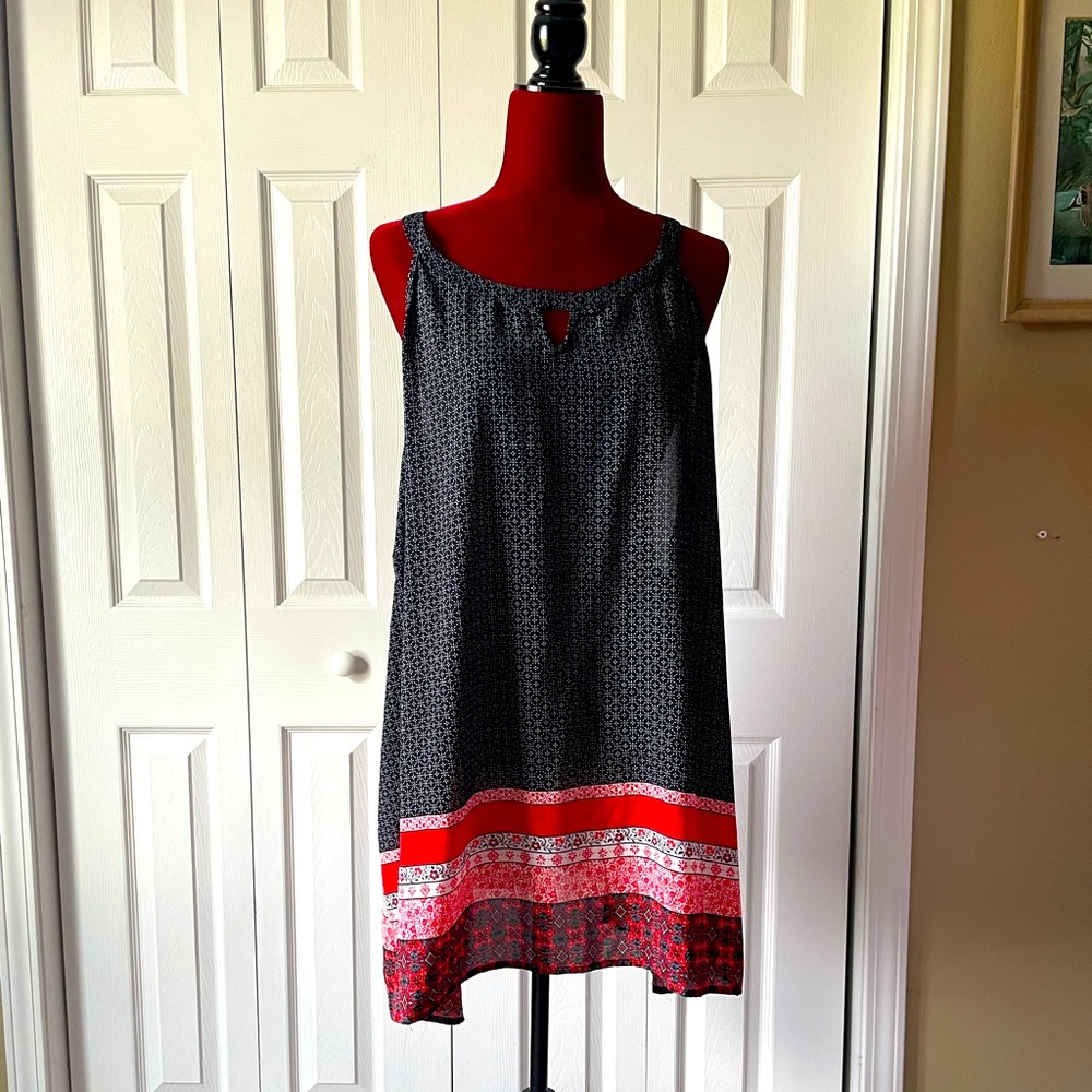 Torrid Keyhole Flowy Halter Tank Top